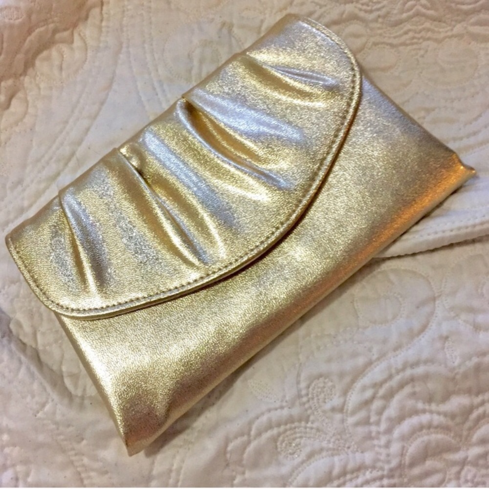 Coach Gold Clutch Purse